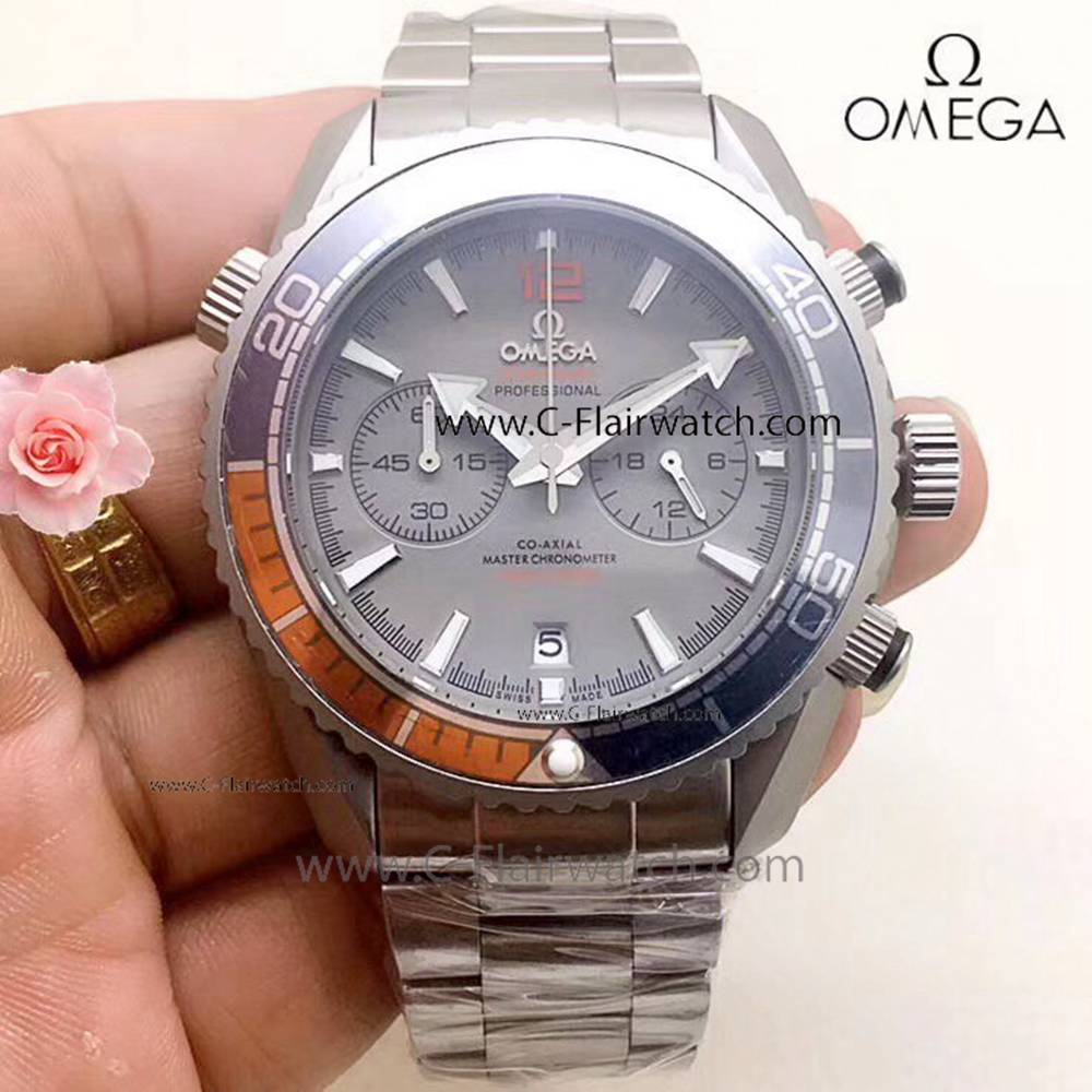 Omega Seamaster 600m Stainless Steel Grey Dial Watch Best Replic